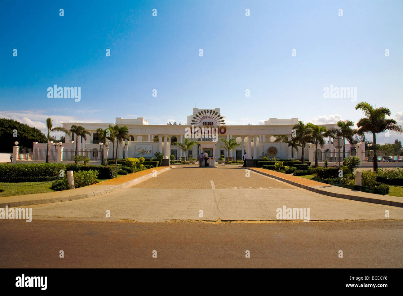 Mosambik Maputo. Das Polana-Casino an der Costa do Sol in der Nähe der Stadt Maputo. Stockfoto