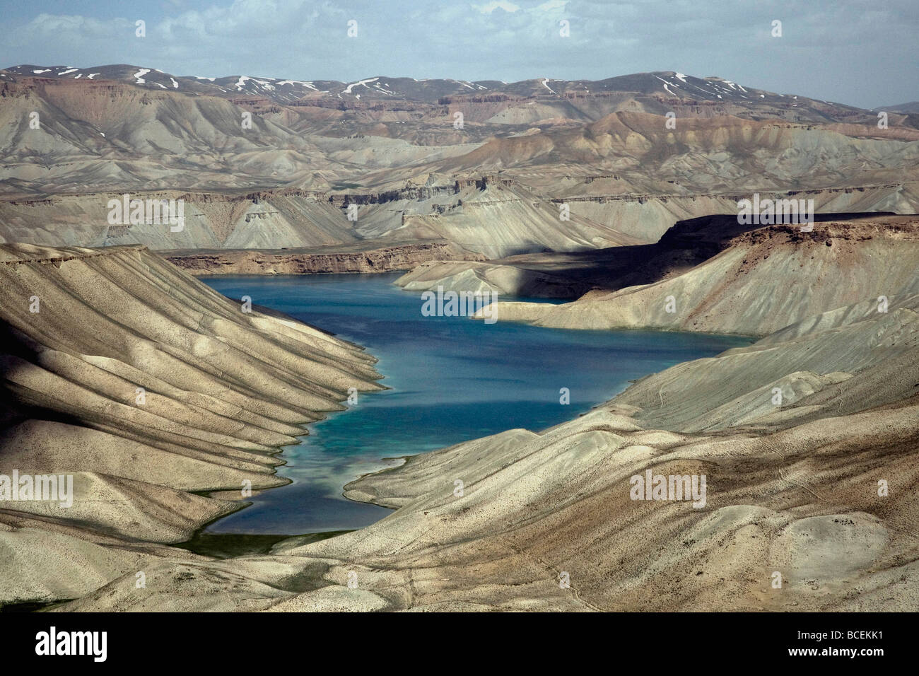 Durch natürliche Dämme verbunden waren sechs Seen des Band-e Amir (diese ein Haibat) erklärten Afghanistans erster Nationalpark im Jahr 2009 Stockfoto