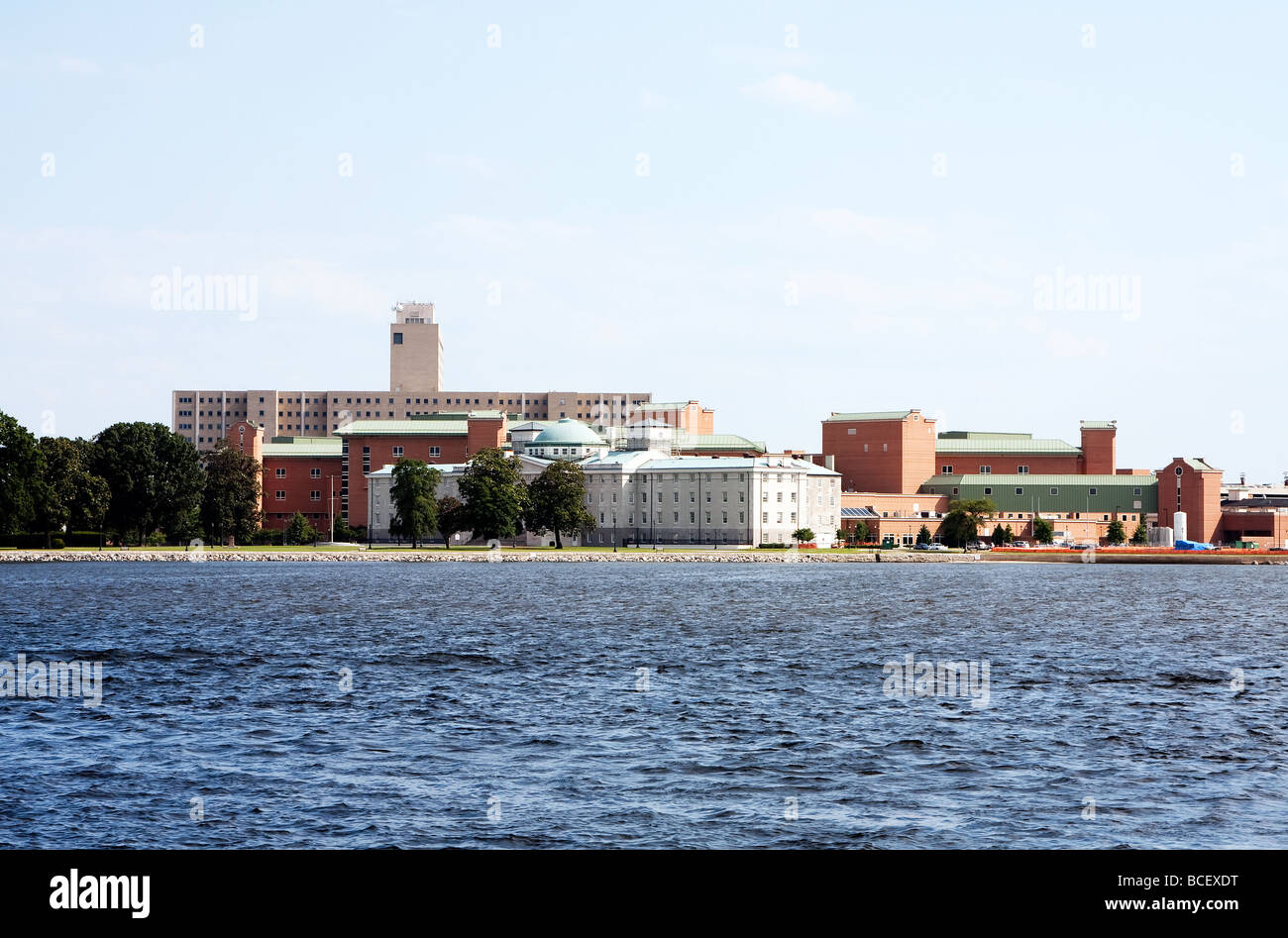 Die Welten größte militärische medizinische Einrichtung der Naval Medical Center in Portsmouth, Virginia Stockfoto