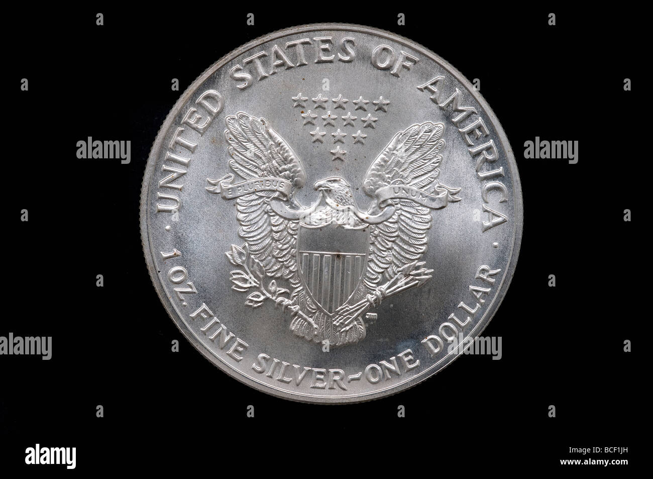 US-Silber ein Dollar Stockfoto