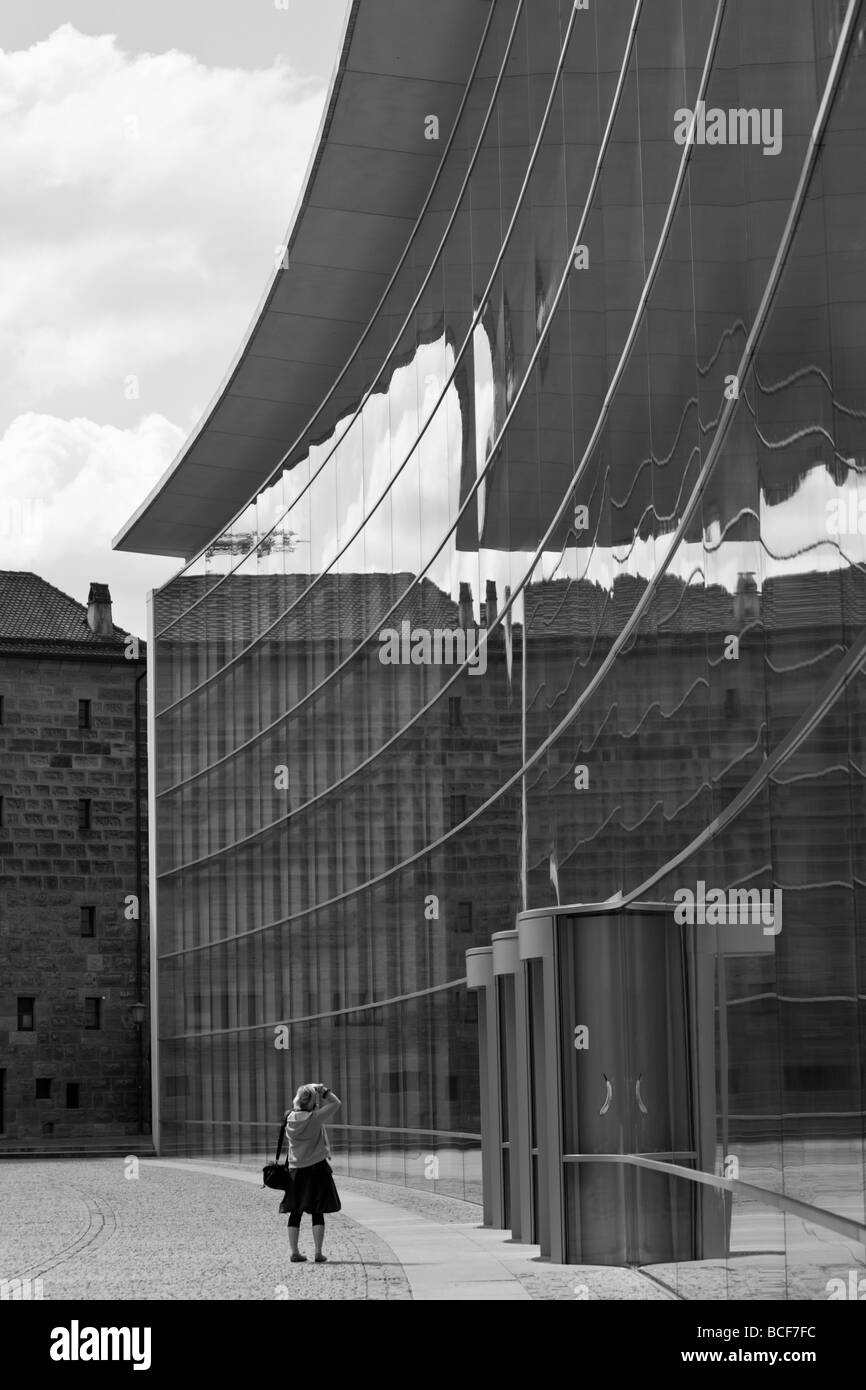 Neues Museum für Kunst und Design, Nürnberg, Bayern/Bayern, Deutschland Stockfoto