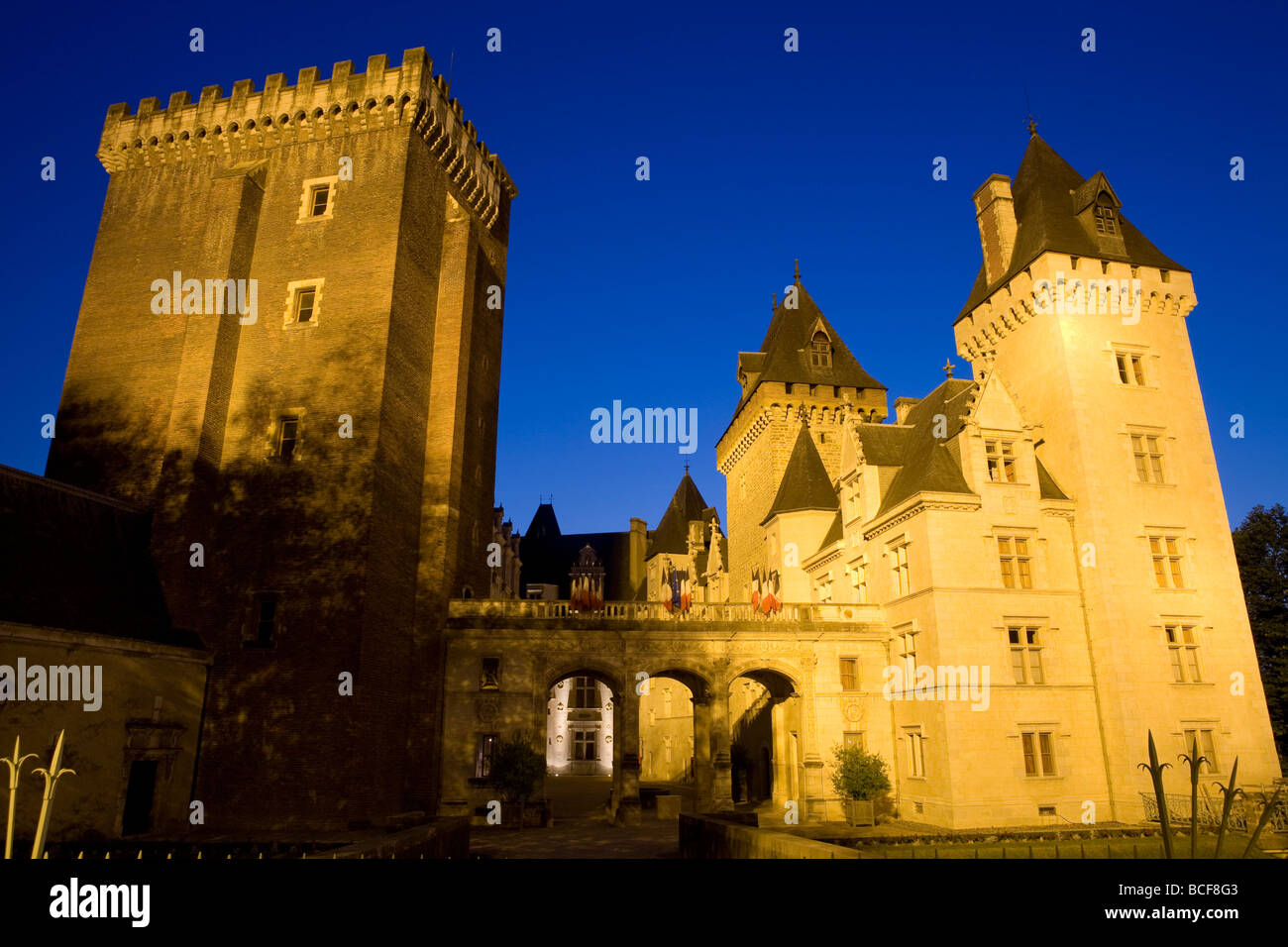 Chateau de Pau Pau Pyrenees-Atlantiques, Aquitaine, Frankreich Stockfoto
