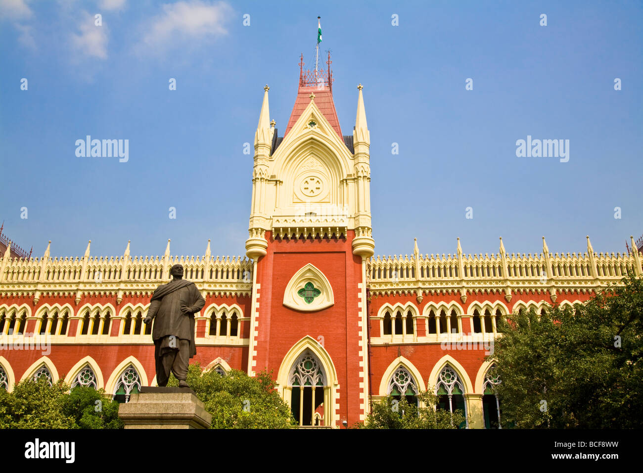 Indien, Westbengalen, Kalkutta, Calcutta High Court Stockfoto