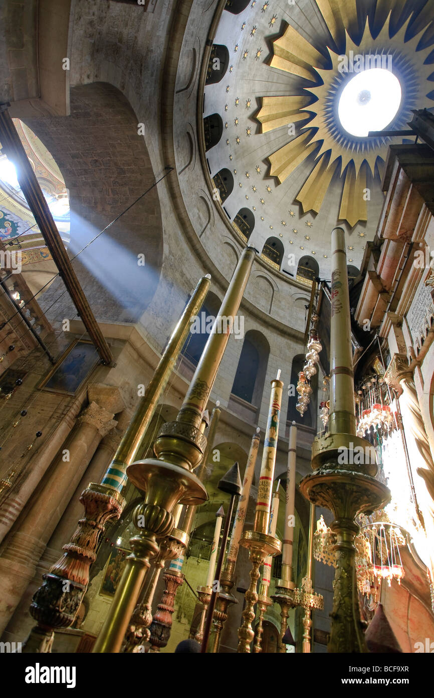 Die Grabeskirche, Jerusalem, Israel Stockfoto