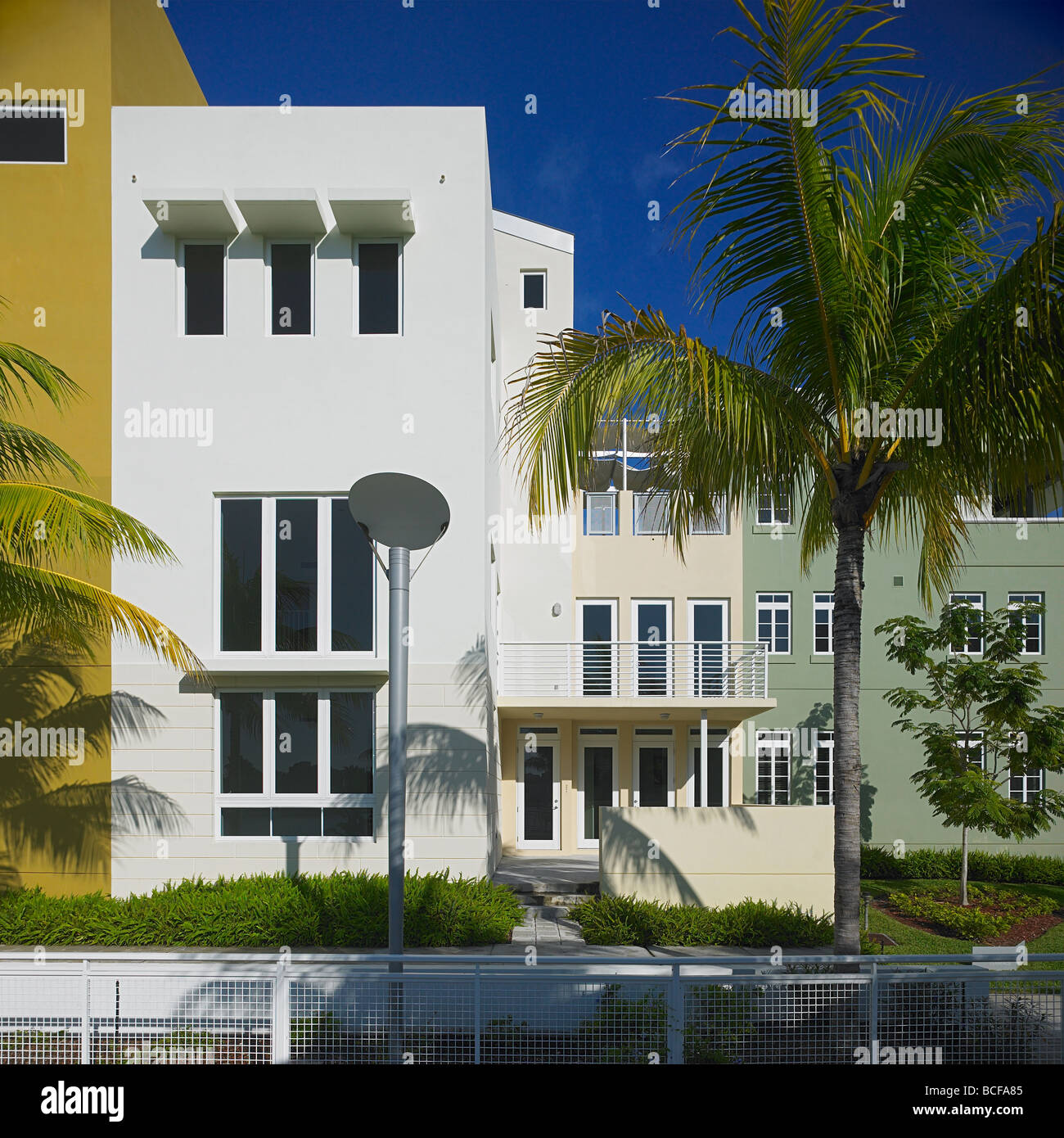 Bild von der Aqua-Entwicklung auf Miami Beach, Florida, USA Stockfoto