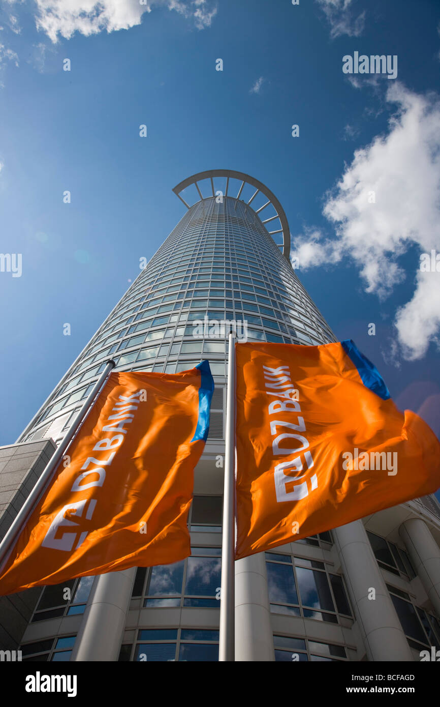 Deutschland, Hessen, Frankfurt am Main, Mainzer Landstraße, DZ Bank Building Stockfoto
