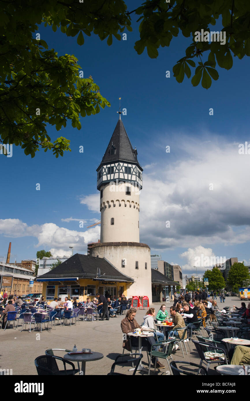 Deutschland, Hessen, Frankfurt am Main, Bockenheim, Turm an der Bockenheimer Warte Stockfoto