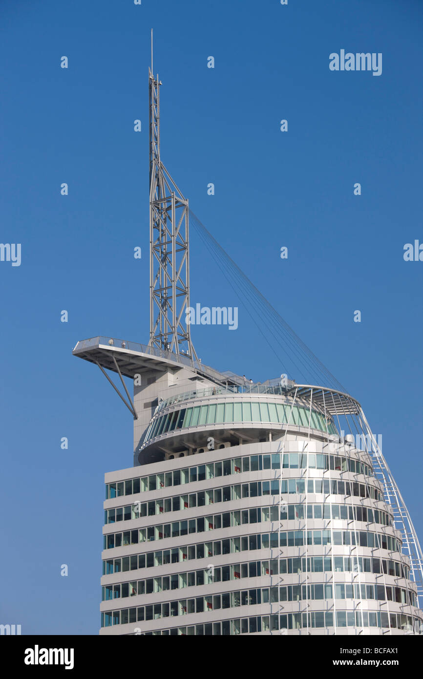 Deutschland, Bremen, Bremerhaven, Atlantic Sail City Building Stockfoto