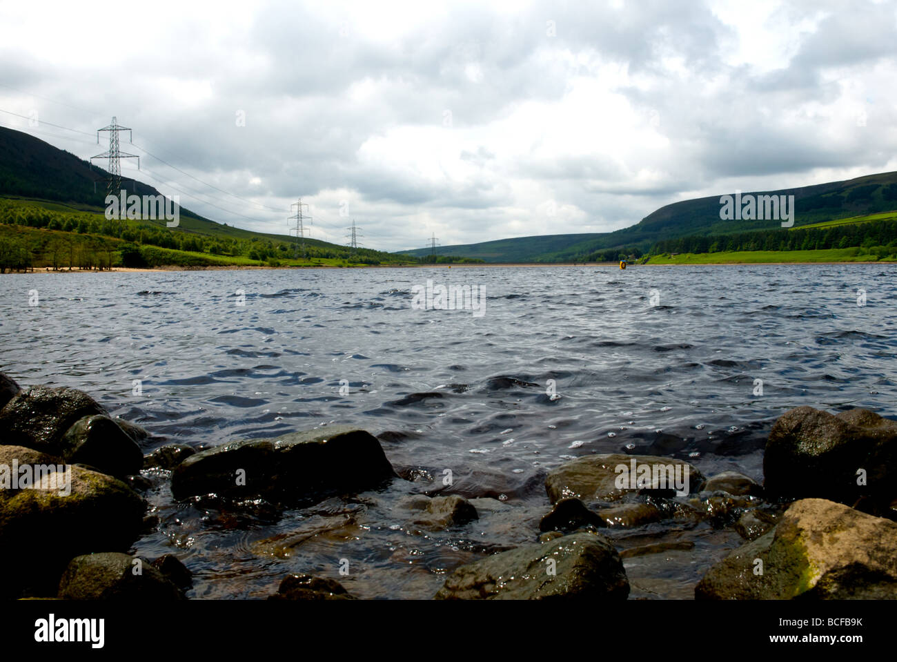 Glossop Reservoir Stockfoto