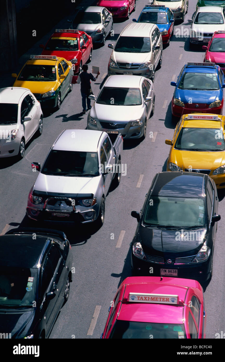 Thailand, Bangkok, Verkehr Stockfoto