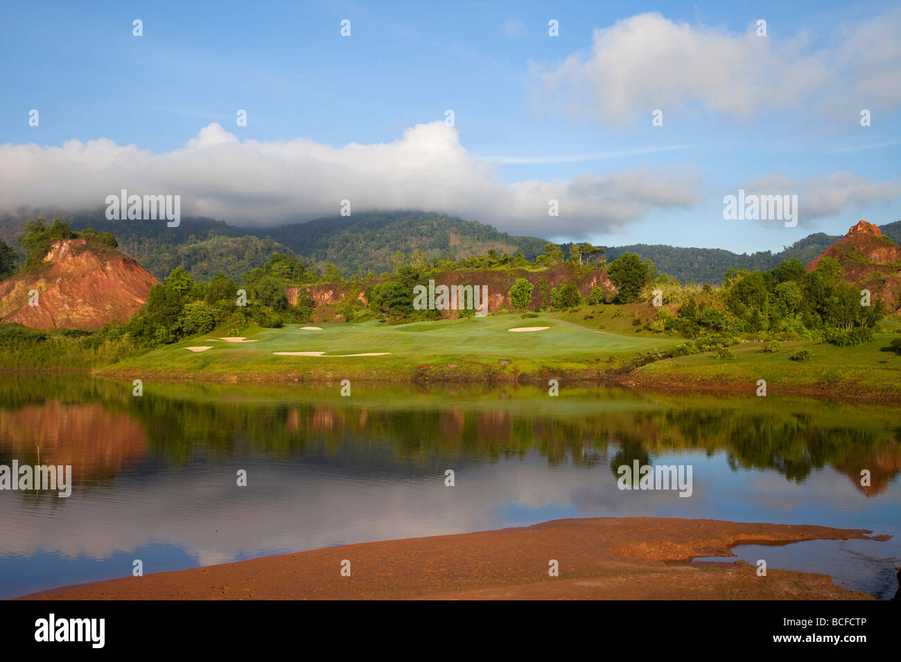 Thailand, Phuket, Red Mountain Golf Course Stockfoto