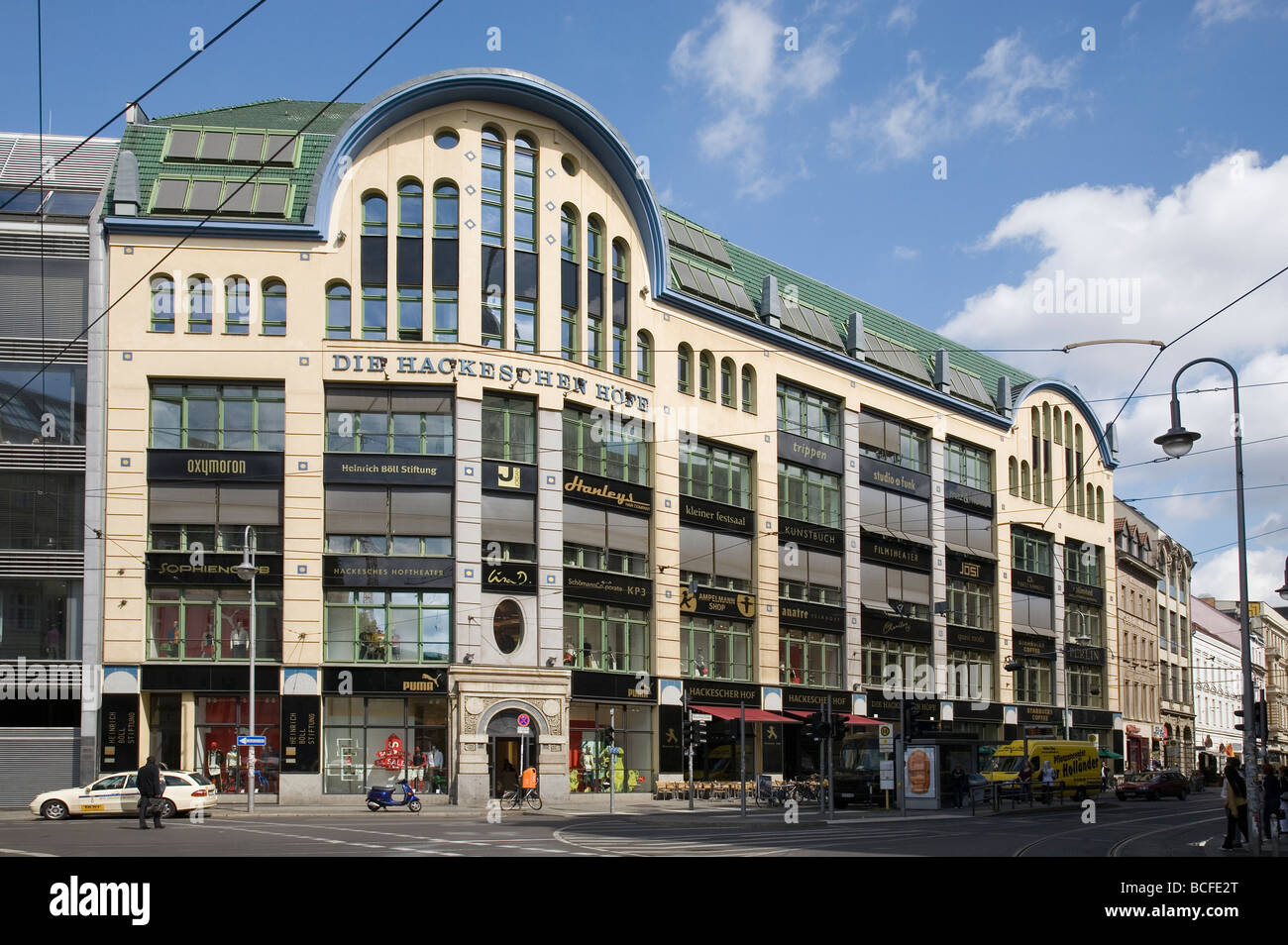 Sterben Sie Hackeschen Hoefe, Berlin, Deutschland Stockfoto