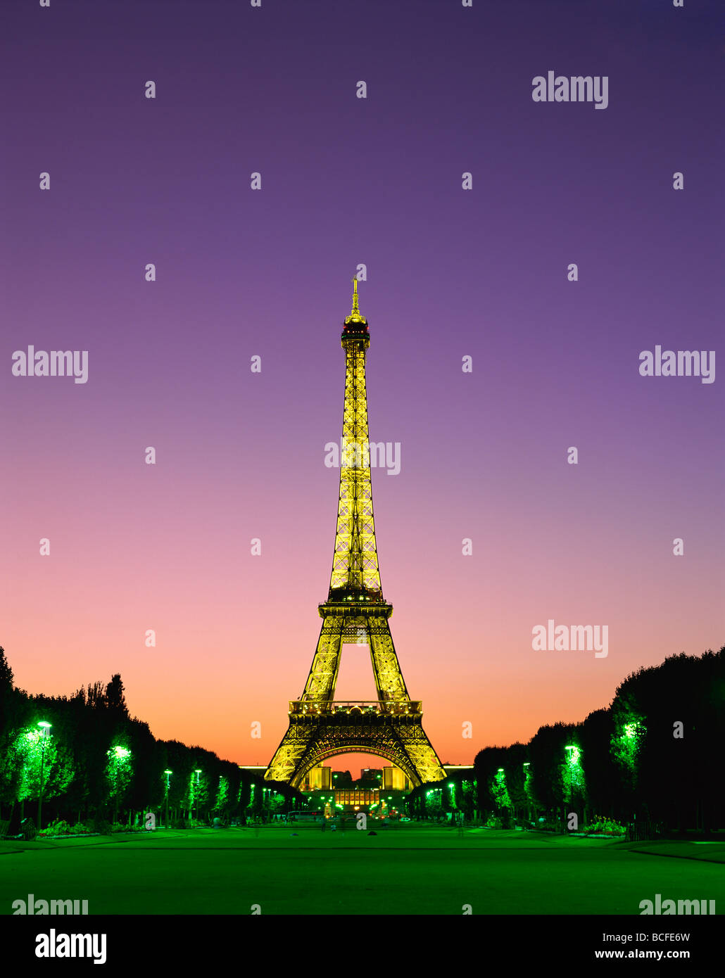 Frankreich, Paris, Eiffelturm Stockfotografie Alamy