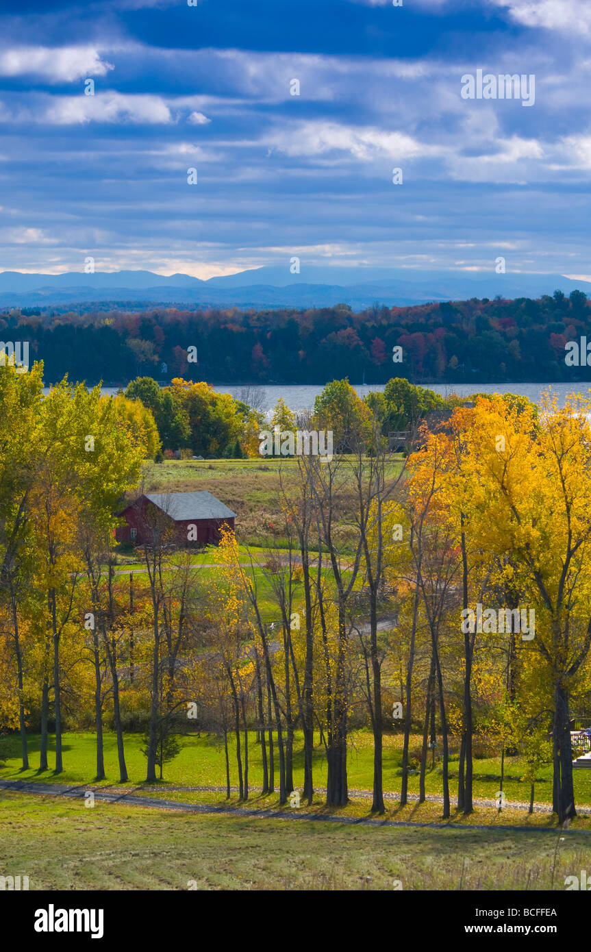 USA, Vermont, Grand Isle auf See Champlain Stockfoto