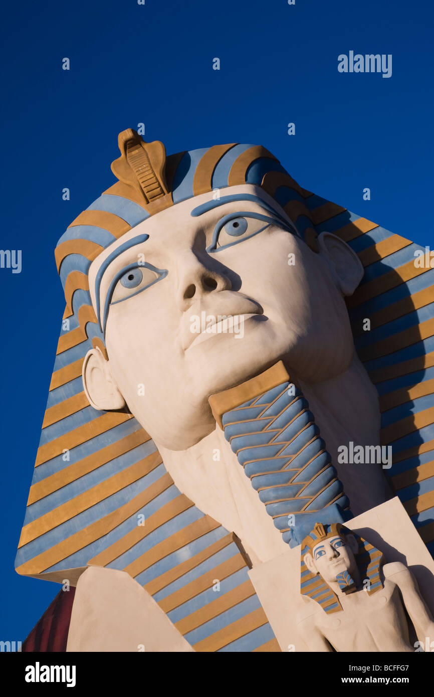 Sphinx im Luxor Hotel and Casino, Las Vegas, Nevada, USA Stockfoto