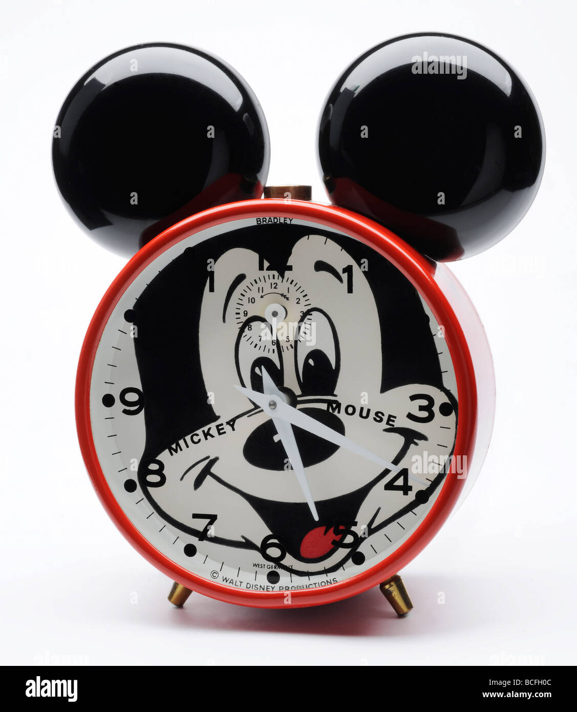 Mickey Mouse Wecker Stockfoto