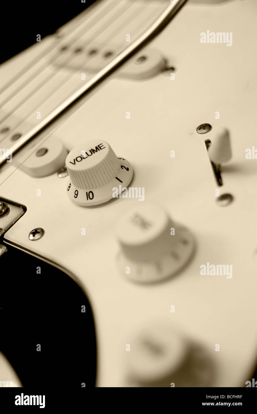 E-Gitarre Stockfoto