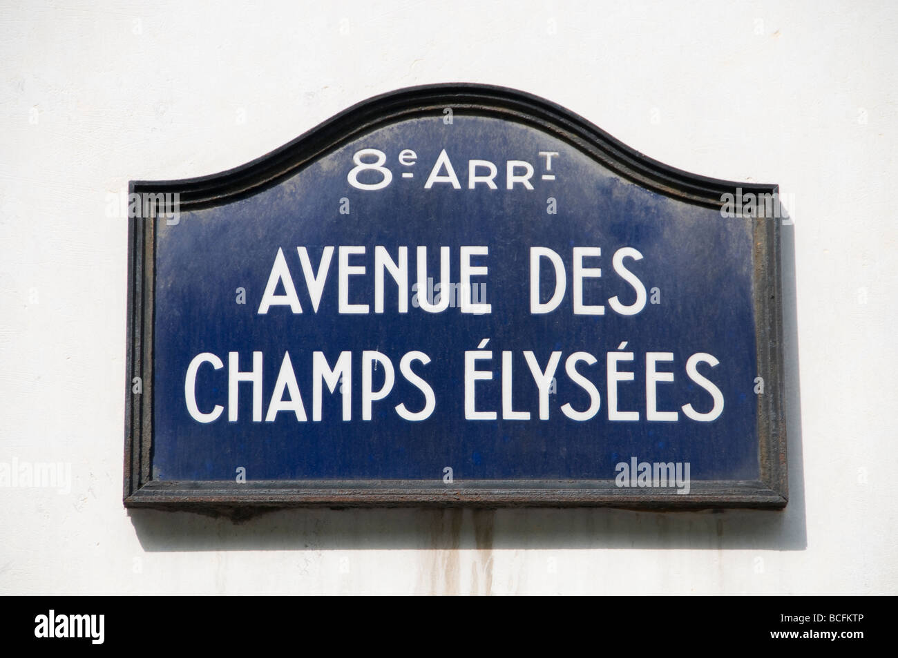 Avenue Des Champs Elysees Paris Frankreich Mode Stockfoto