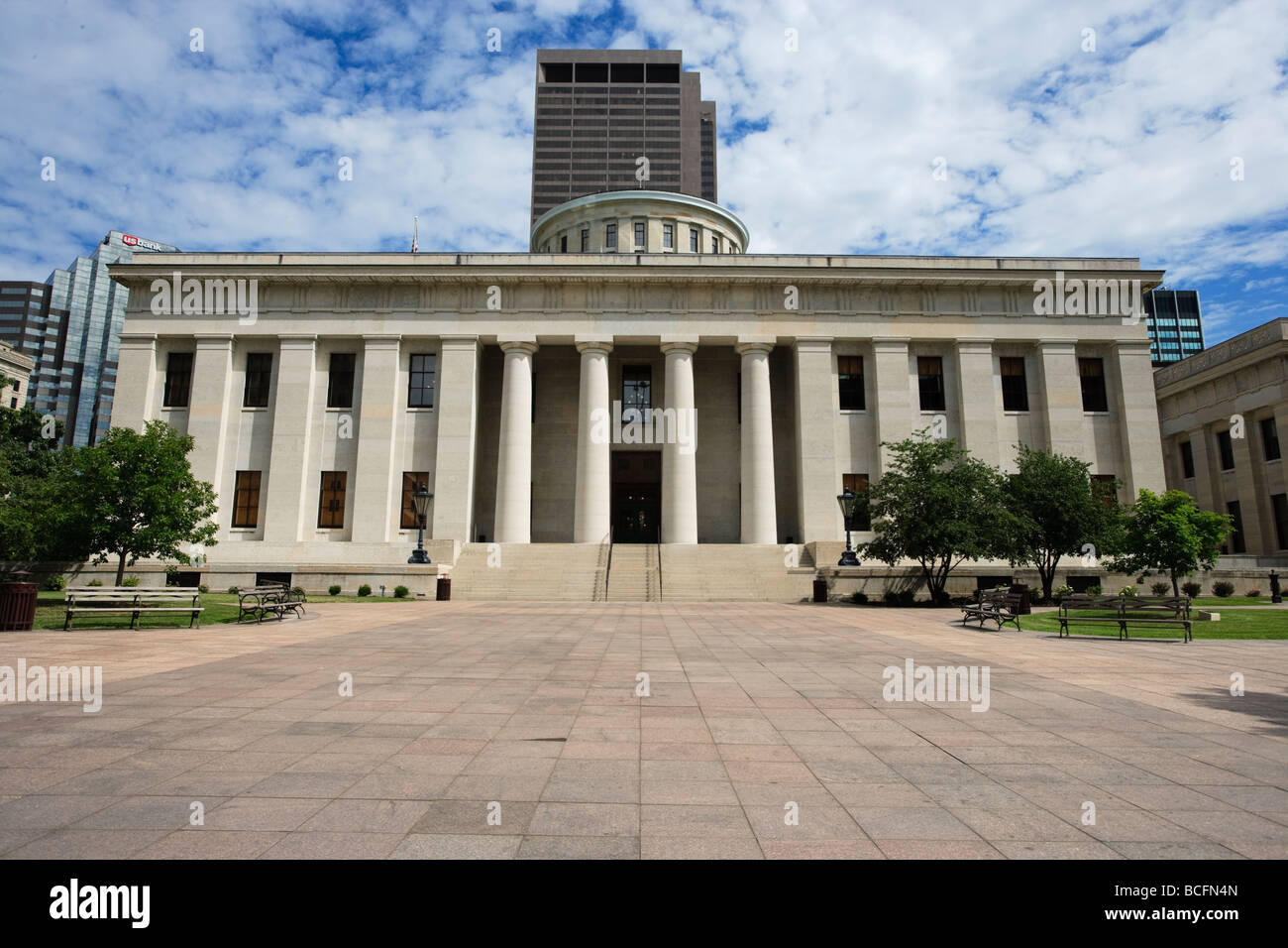 Ohio State House in Columbus Ohio Stockfoto