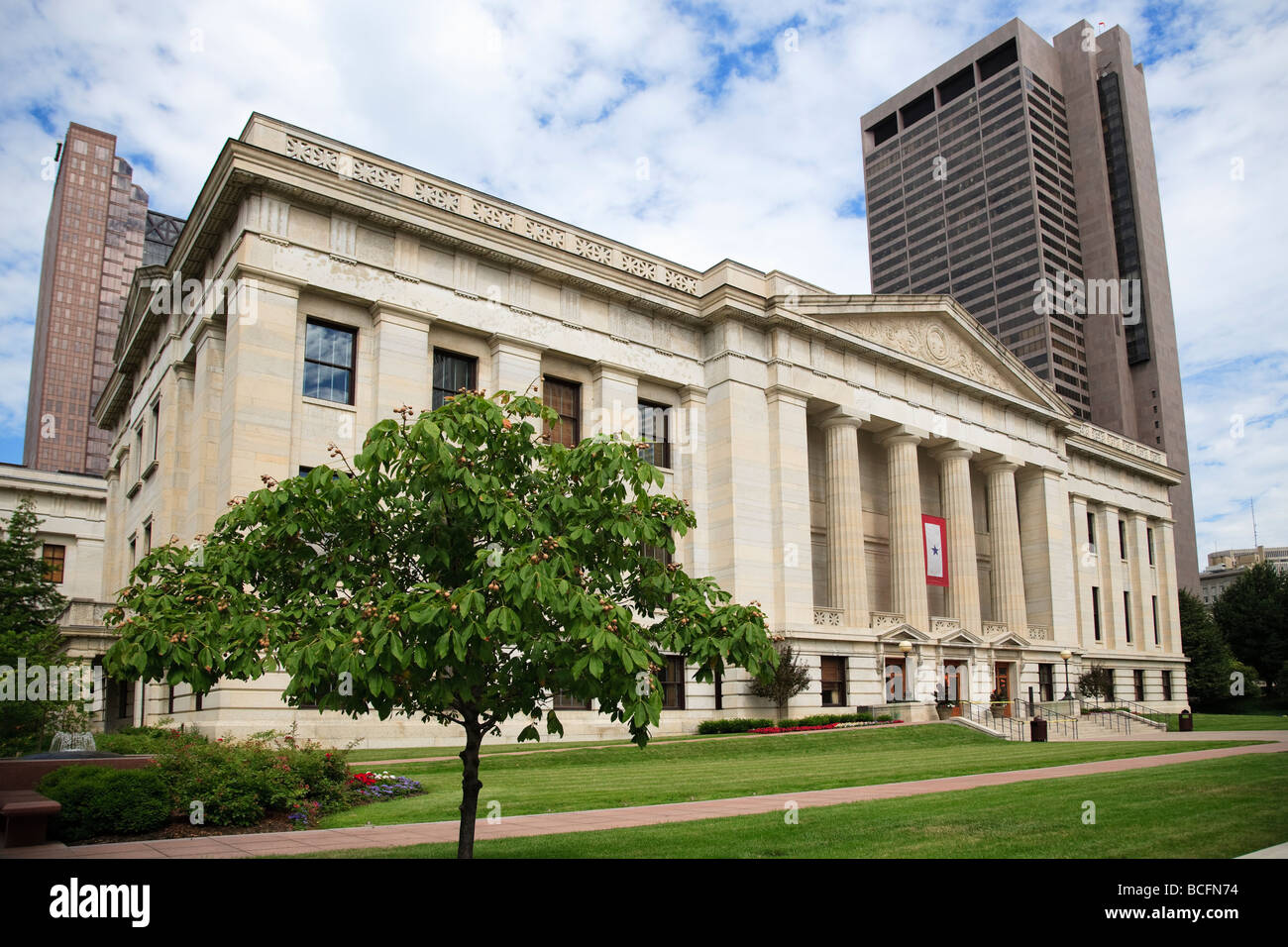 Ohio State House in Columbus Ohio Stockfoto