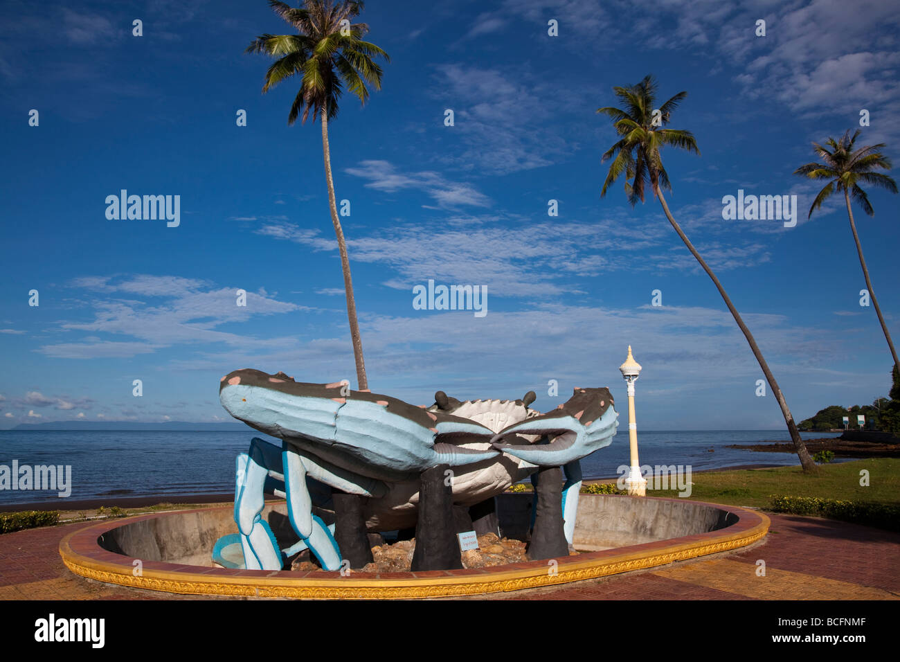 KEPKrabbe Statue das Symbol der Kep Stockfotografie Alamy