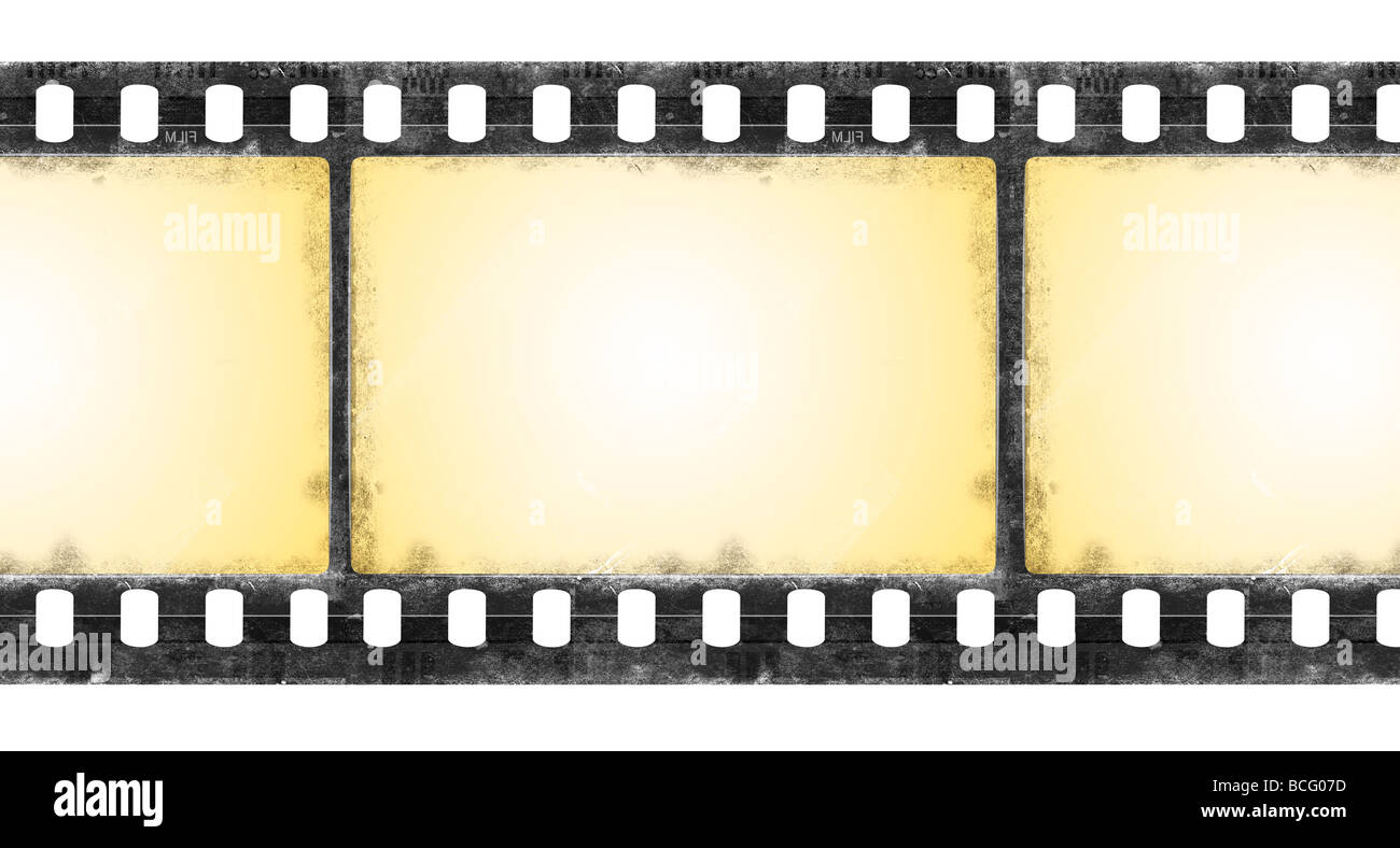 Alten Filmstreifen im Grunge-Stil Stockfoto