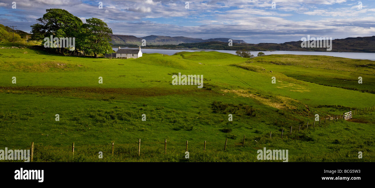 Bauernhof, Isle of Mull, Schottland, Großbritannien Stockfoto