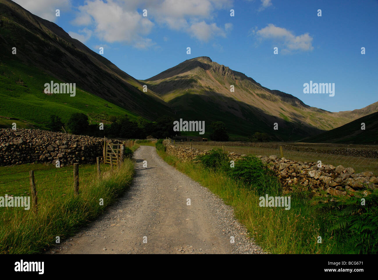 Großen Giebel von Wasdale, englischen Lake District Stockfoto