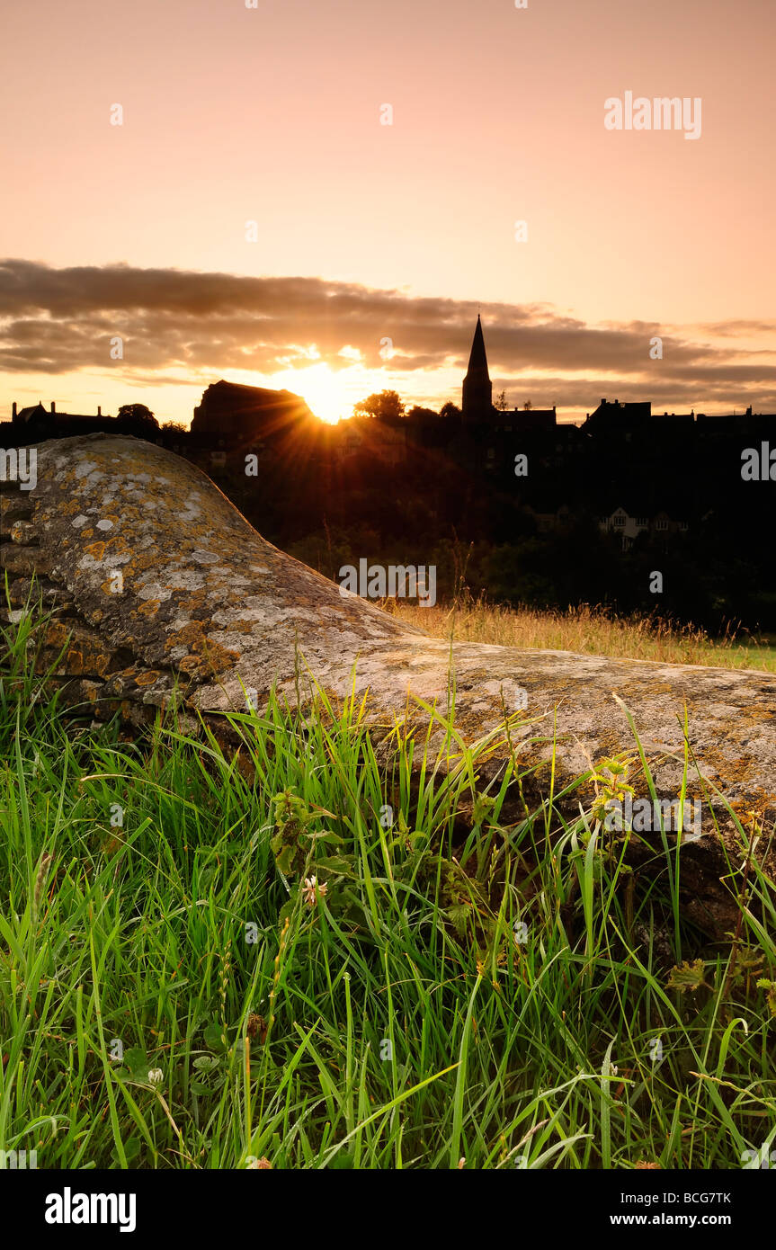 Abtei Sunrise Stockfoto