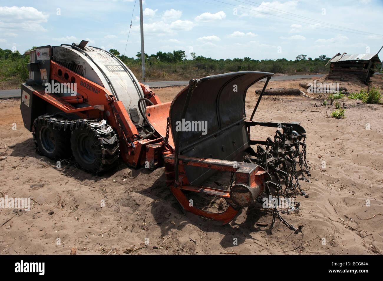 Landmine Abstand Maschine SriLanka Stockfoto