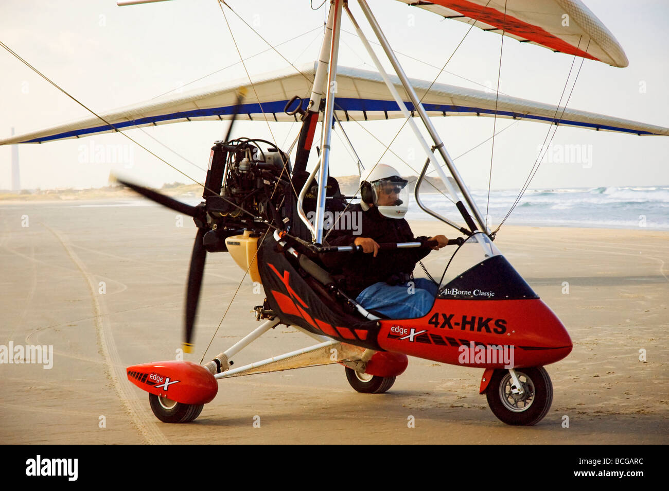 Israel Maagan Michael Mediterranean Sea Ultralight Stockfoto