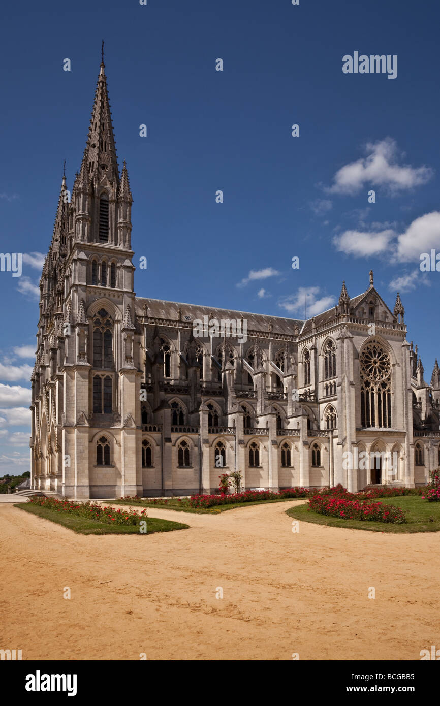La Chapelle Montligeon: unsere Liebe Frau von Montligeon, Normandie, Frankreich Stockfoto