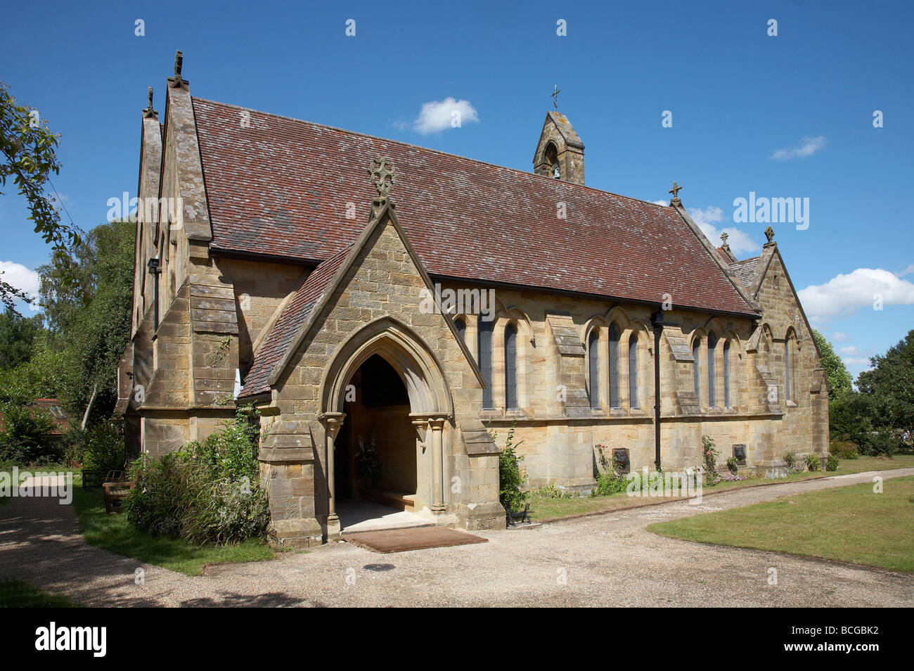 All Saints Church, Langton grün, Tunbridge Wells. Kent UK Stockfoto