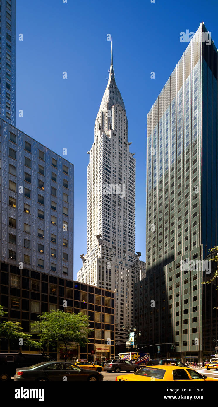 Chrysler Building in New York City Stockfoto