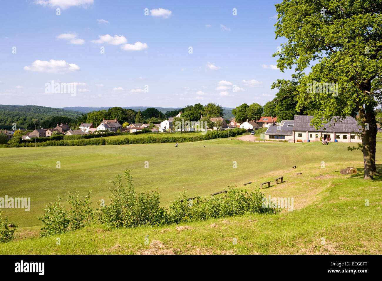 Das Dorf von Brassen in Wald des Dekans, Gloucestershire Stockfoto