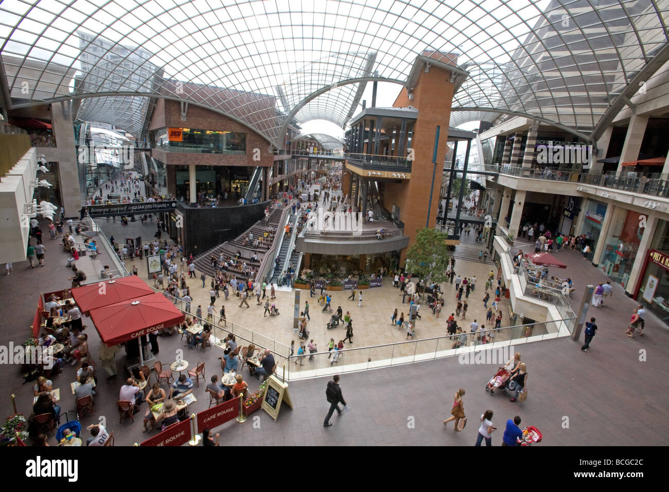 Cabot Circus Shopping Centre, Bristol, England, UK Stockfoto