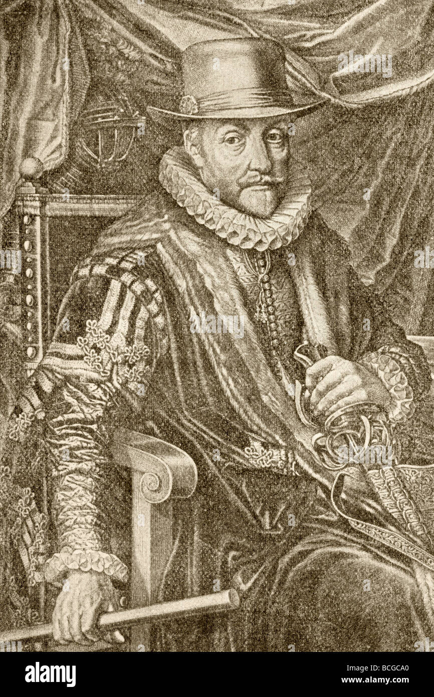 William I., Prince of Orange, 1533–1584, auch bekannt als William der Stille oder William der stillschweigende Stockfoto