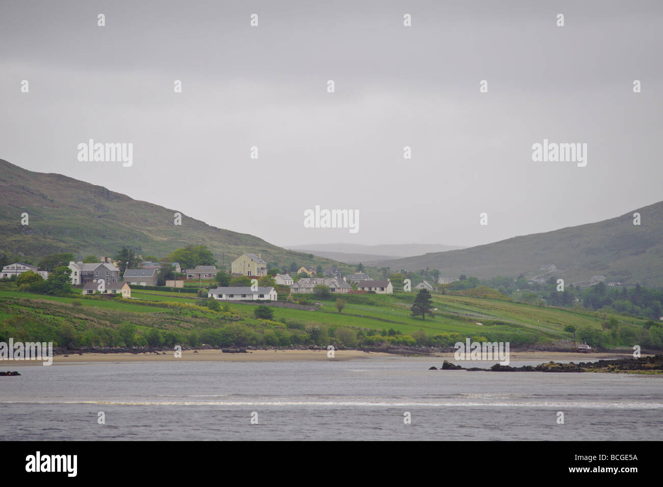 Die Bucht von Tileen in Donegal Ireland Stockfoto