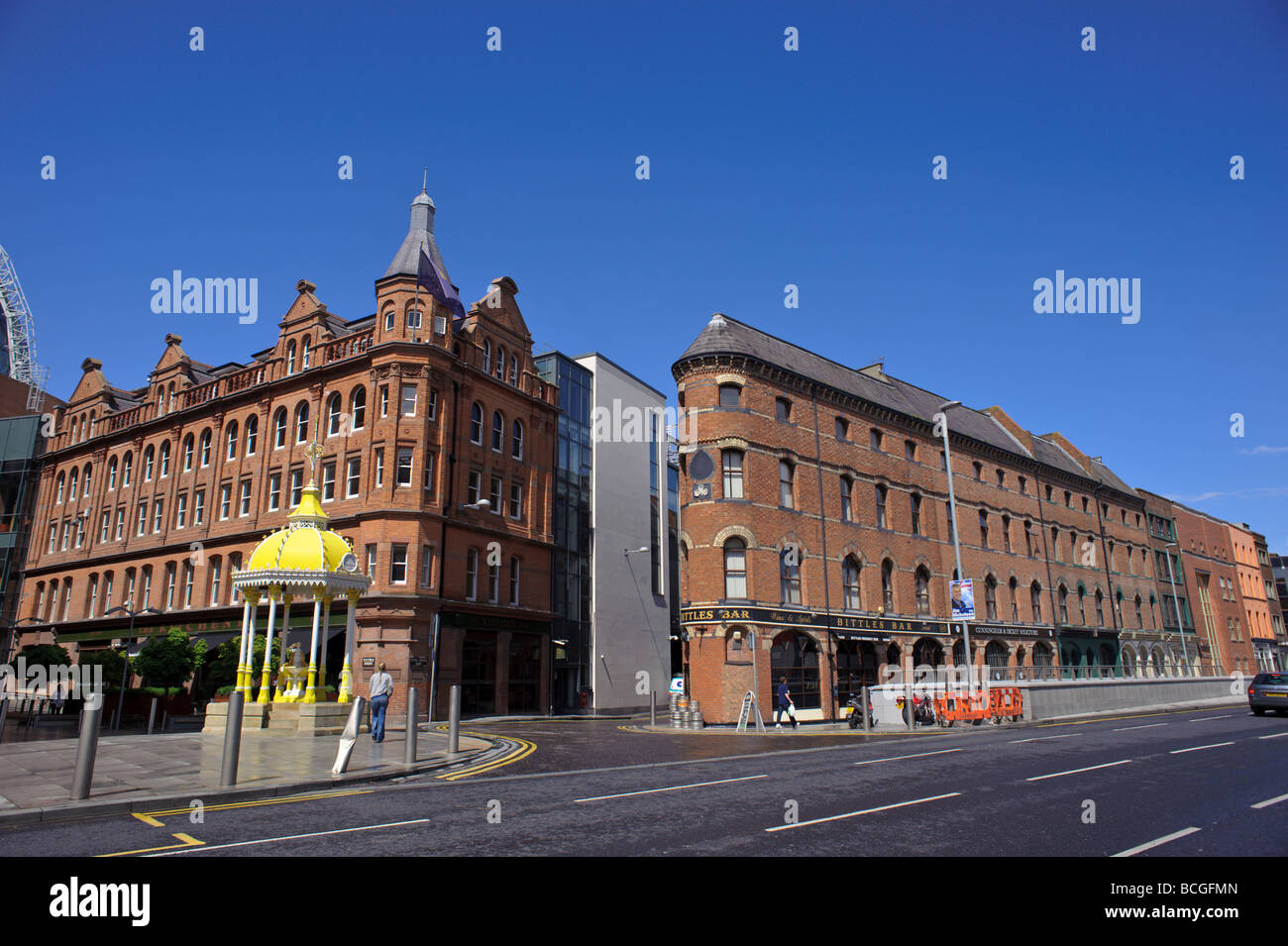 Victoria Square und Daniel Joseph Jaffe memorial Stockfoto