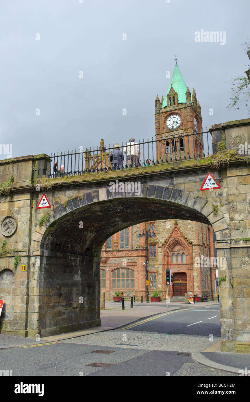 Londonderry oder Derry in Nordirland Stockfoto