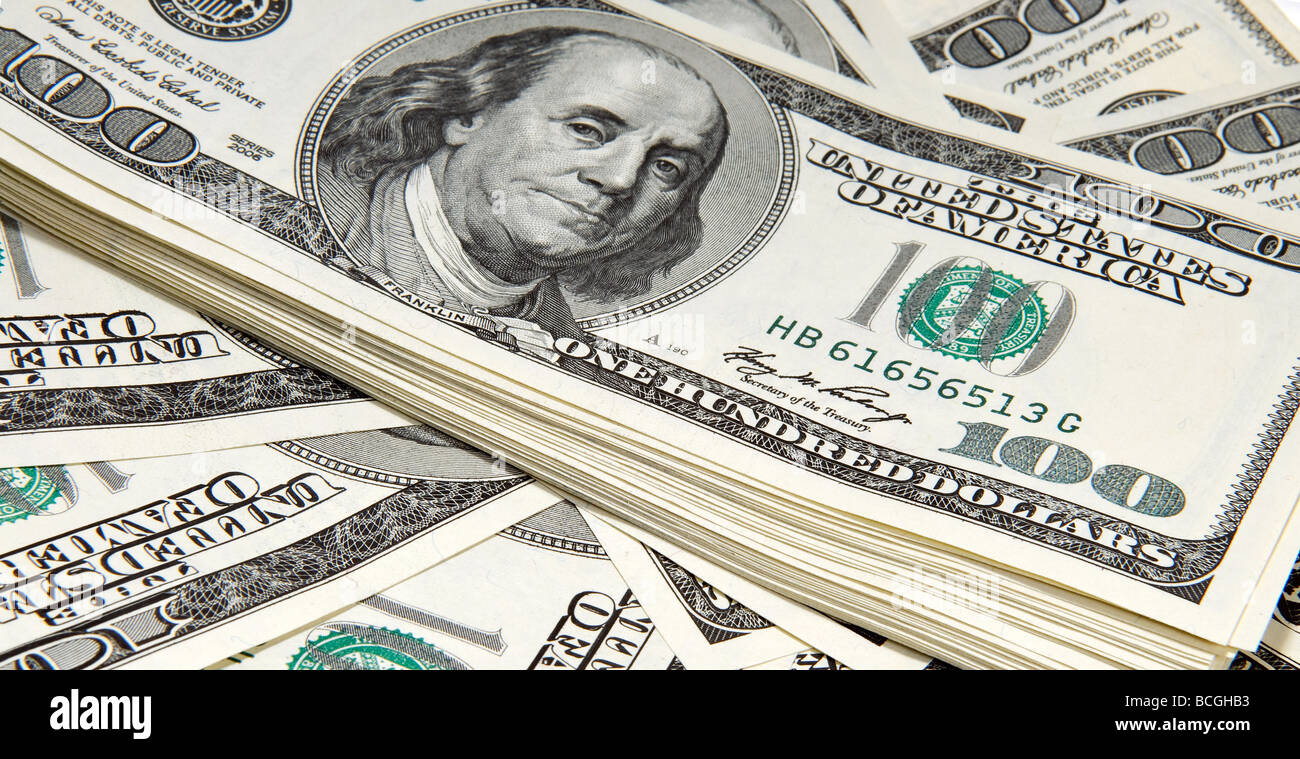 Amerikanischen 100-Dollar-Währung-Hintergrund Stockfoto Amerikanischen 100-Dollar-Währung-Hintergrund Stockfoto