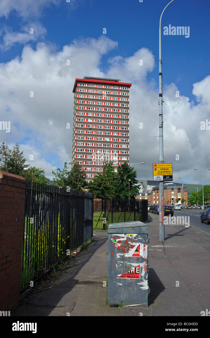 Divis Turm in Belfast Stockfoto