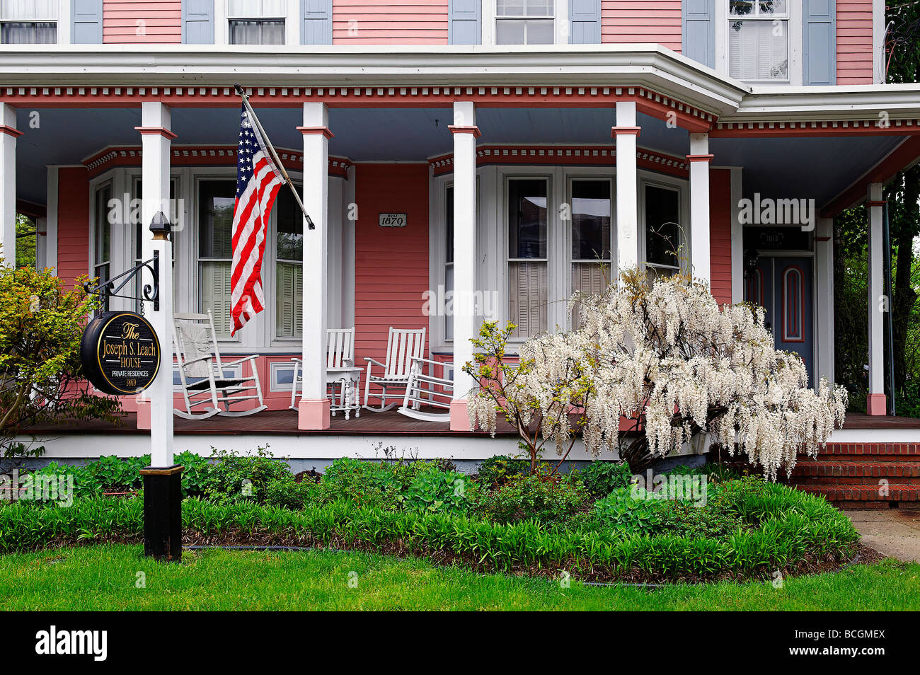 Victorian Bed And Breakfast in Cape kann New Jersey USA Stockfoto