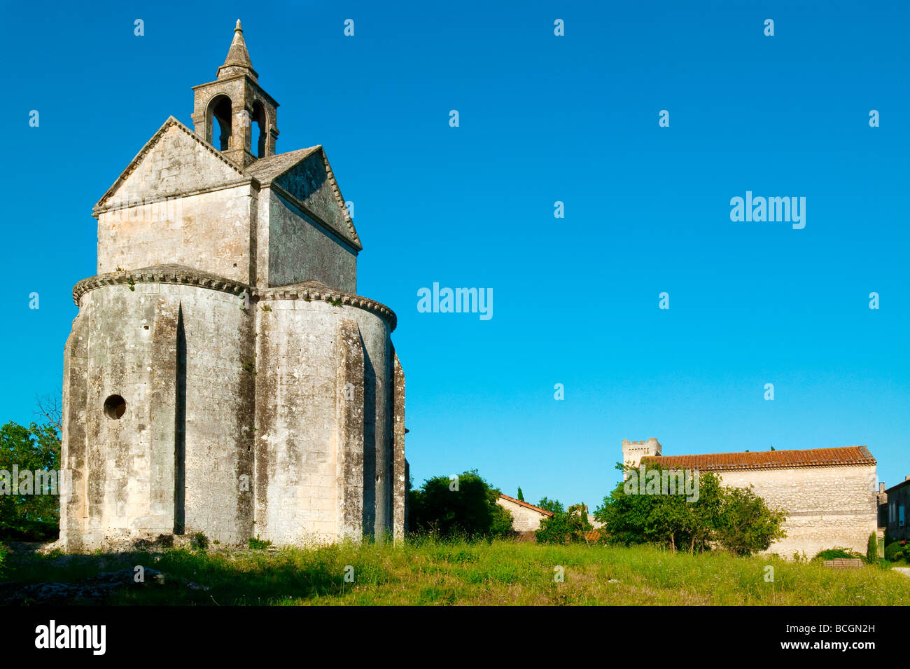 SAN PETER KAPELLE MONTMAJOUR ABTEI ARLES PROVENCE FRANKREICH Stockfoto