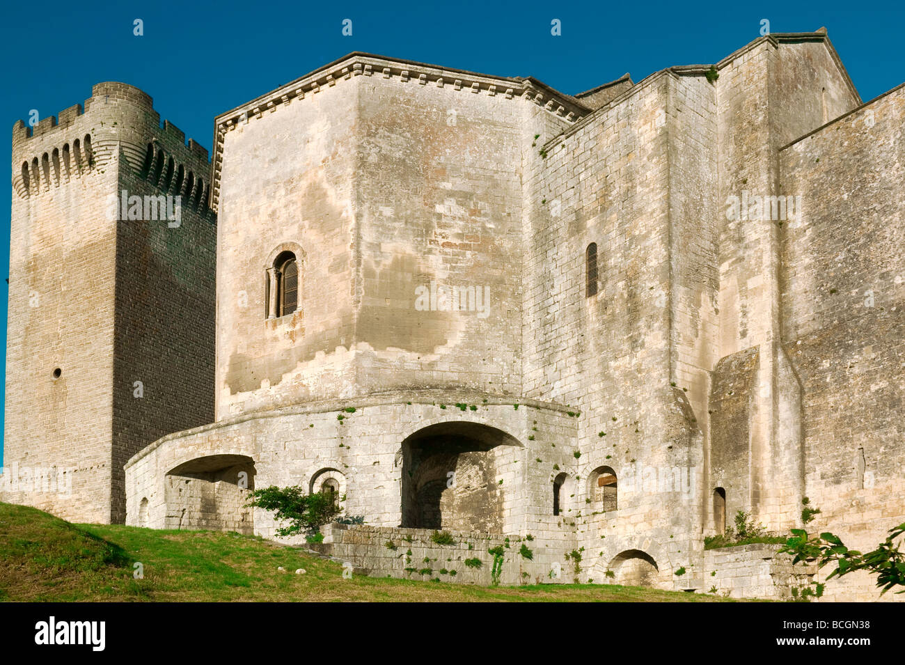 MONTMAJOUR ABTEI ARLES PROVENCE FRANKREICH Stockfoto