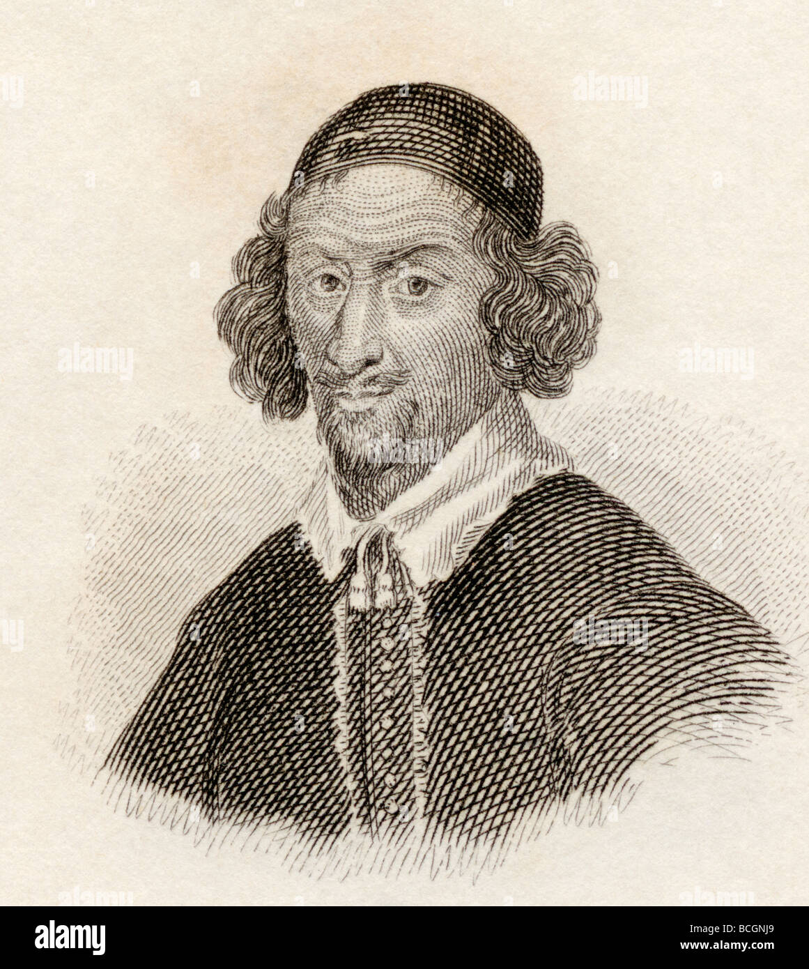 William Prynne, 1600 bis 1669. Britischer Anwalt, Schriftsteller, Polemiker und Politiker. Stockfoto