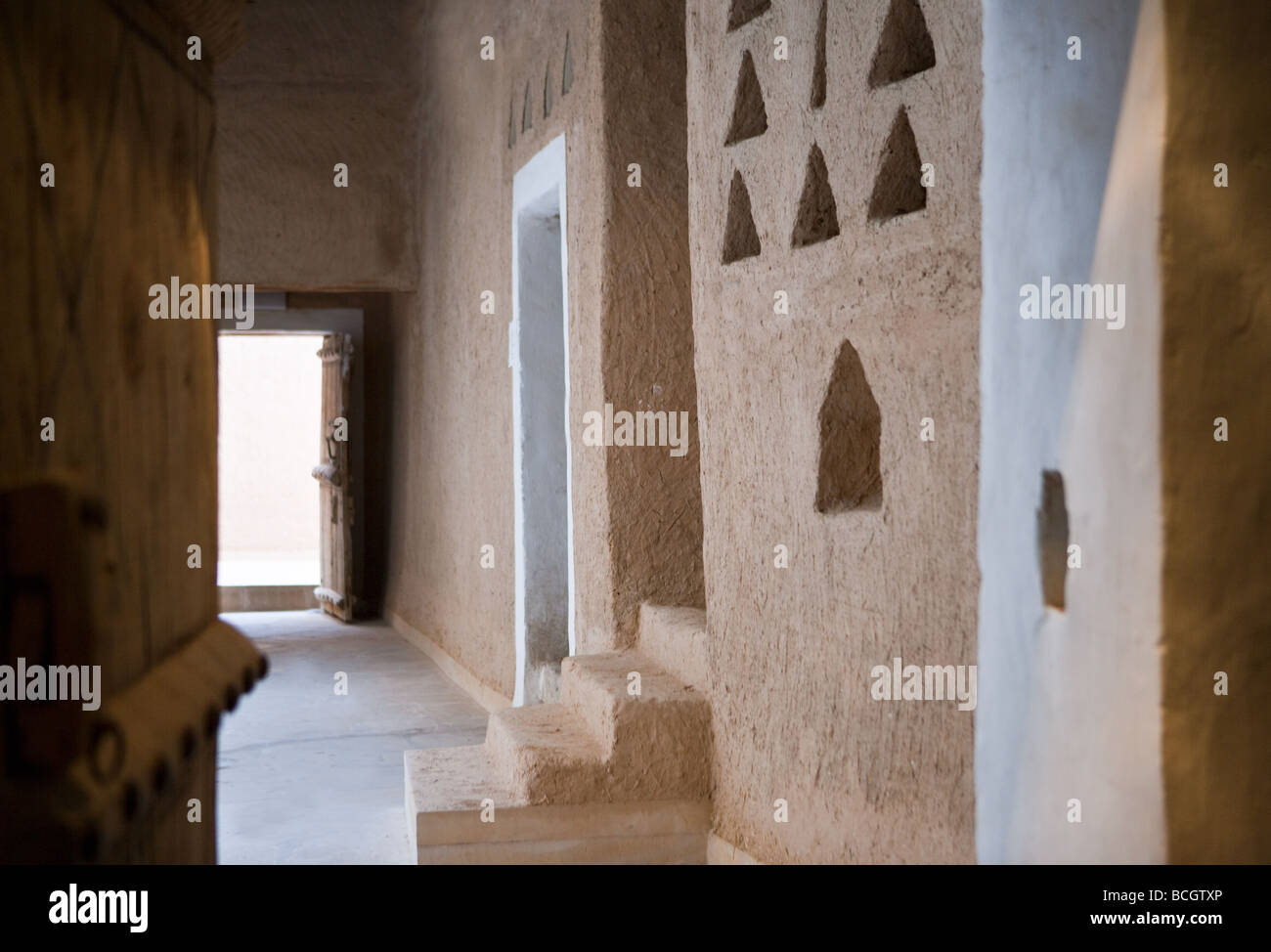Rijadh das Innere des Masmak Festung XIX. Jahrhundert in der Altstadt Stockfoto