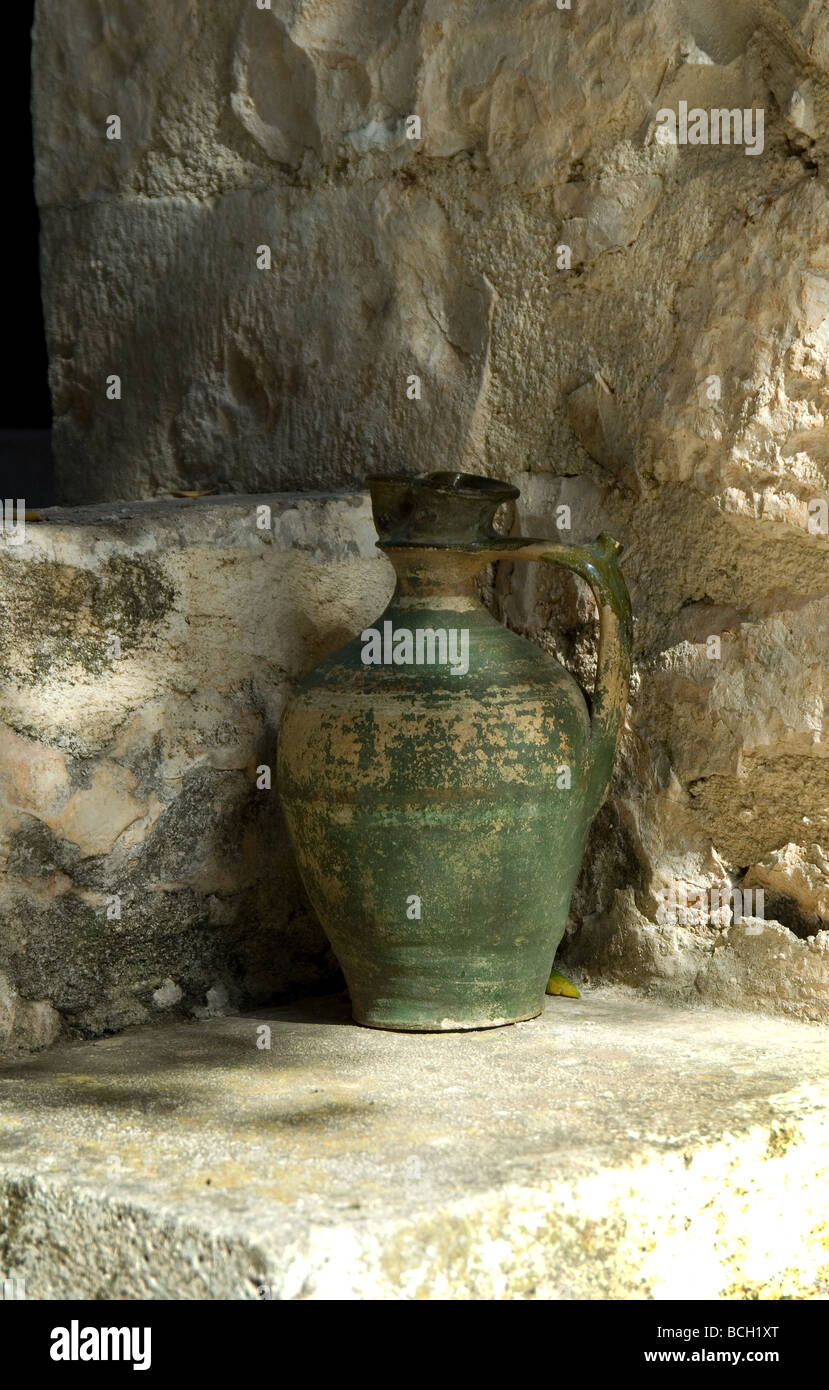 Griechische urne Stockfoto