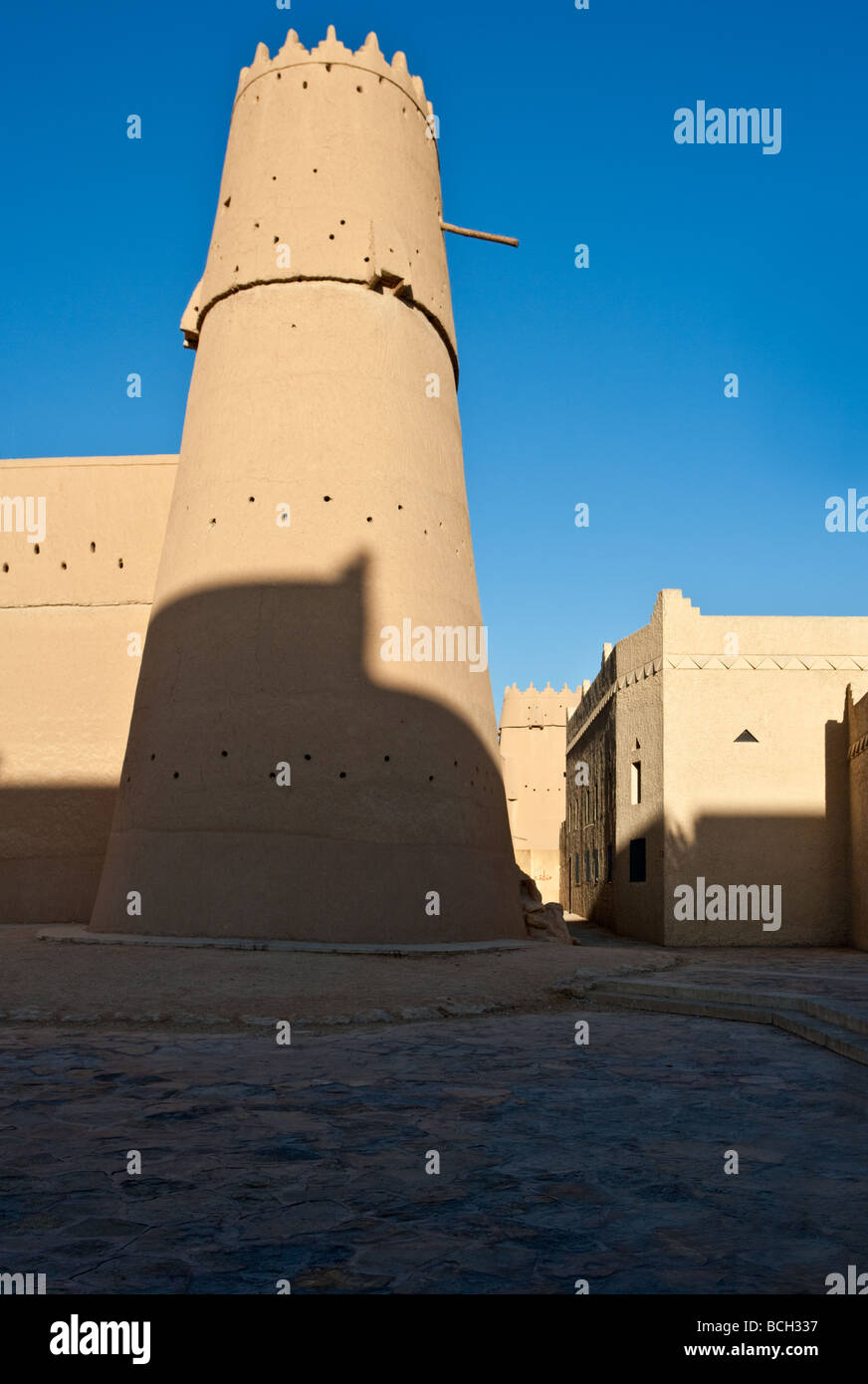 Rijadh Masmak Festung XIX. Jahrhundert in der Altstadt Stockfoto