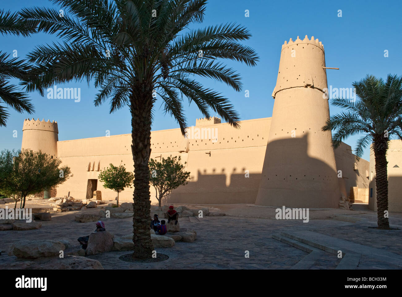 Rijadh Masmak Festung XIX. Jahrhundert in der Altstadt Stockfoto